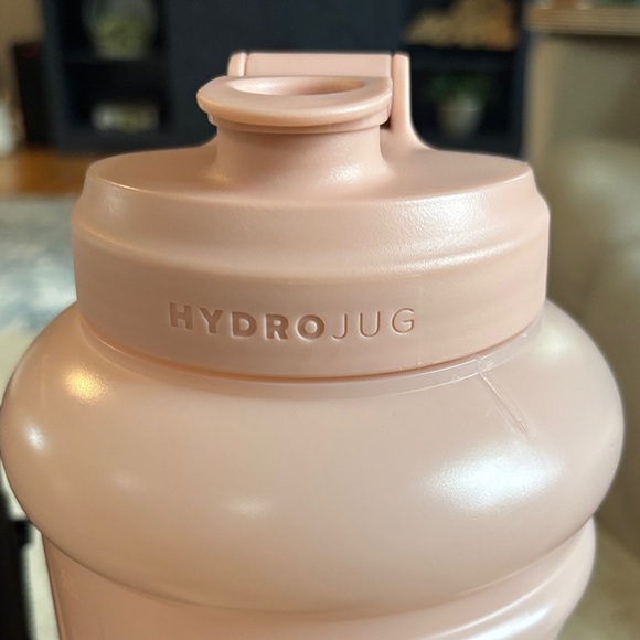 HydroJug Pink Water Bottle with Black insulated Sleeve - Picture 3 of 4